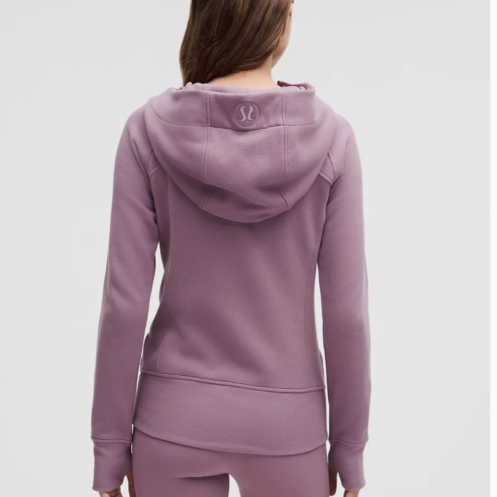 lululemon athletica mauve pink scuba jacket